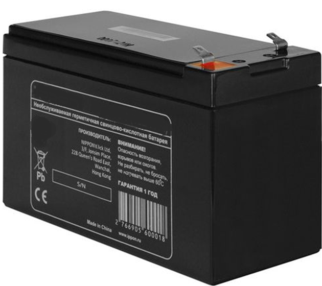 78 Аккумулятор для генератора TR2500 (12V 7.5AH Battery)