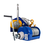 Лебедки ручные барабанные