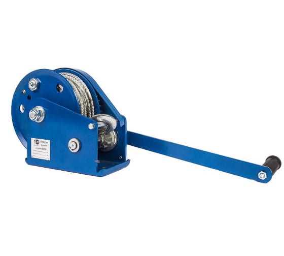 Лебедка ручная TOR ЛБ-1200 (BHW) г/п 0,54 т, длина троса 20 м