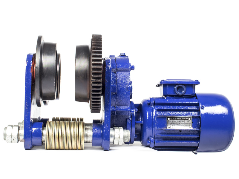 Тележка для балок подвесных концевых TOR 10т приводная 