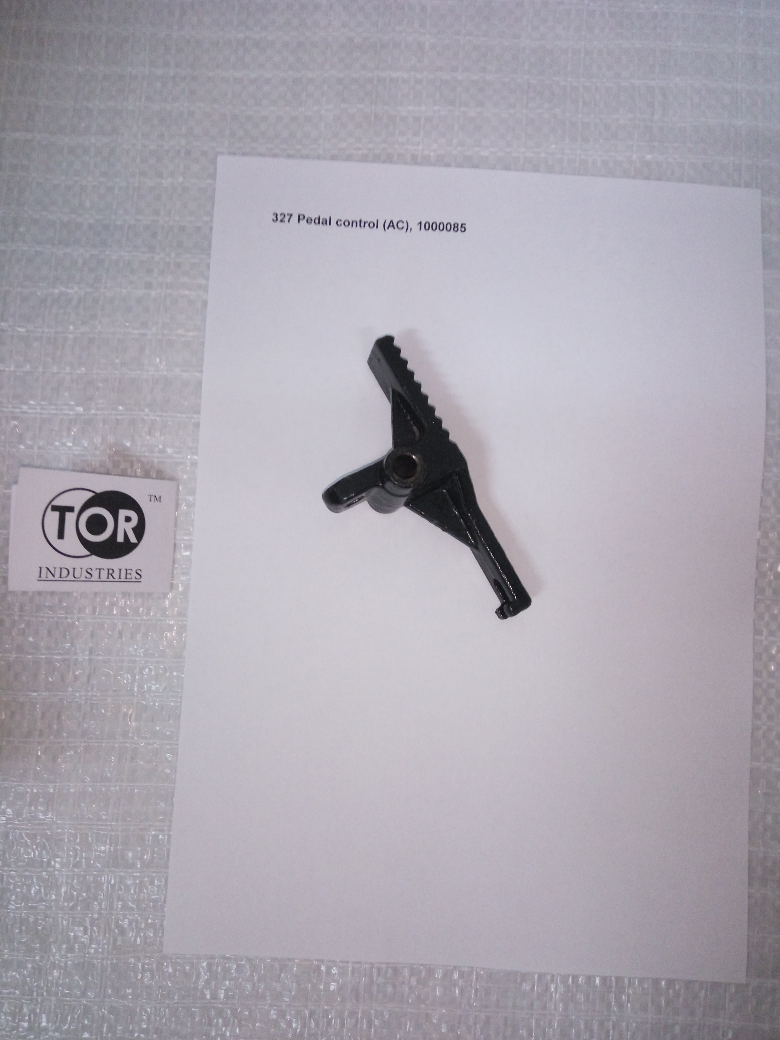 327 Рычаг сброса давления (Pedal control) (AC/RHP)