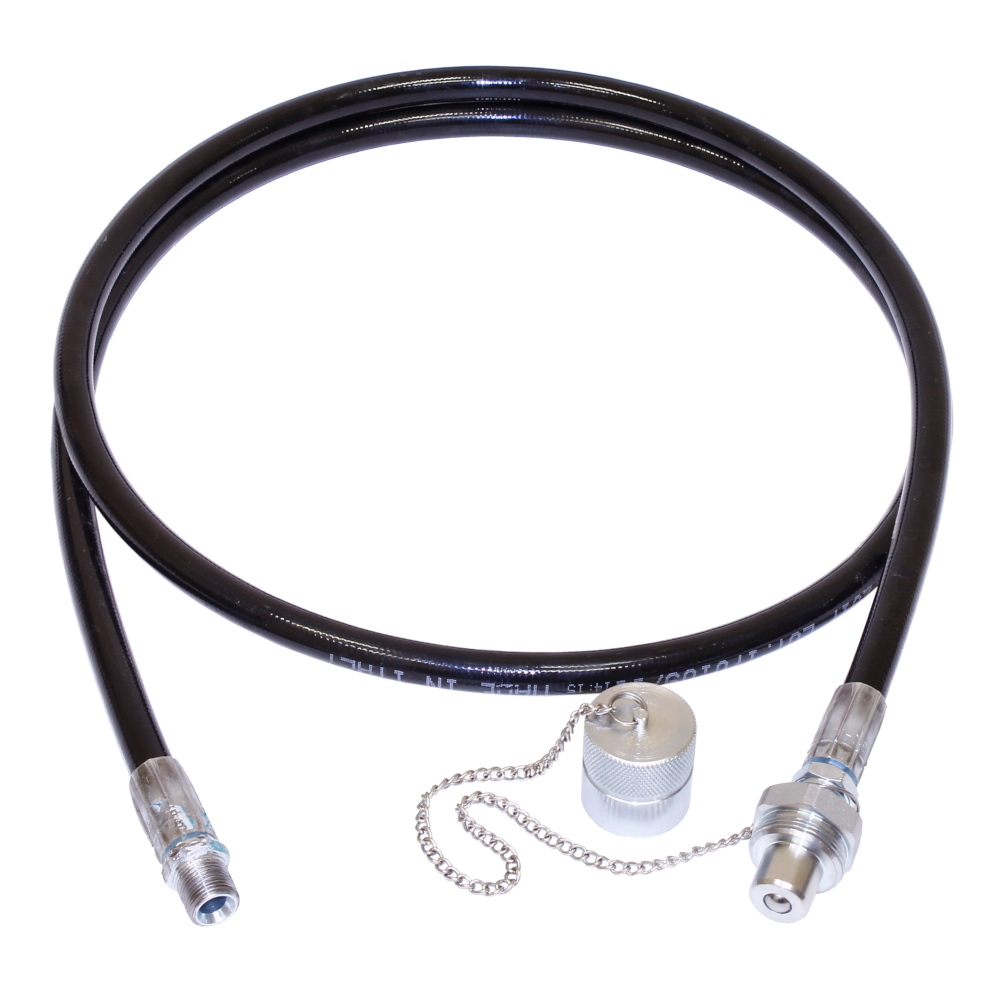 Рукав РВД-2000 высокого давления 2000 мм.с полумуфтой 