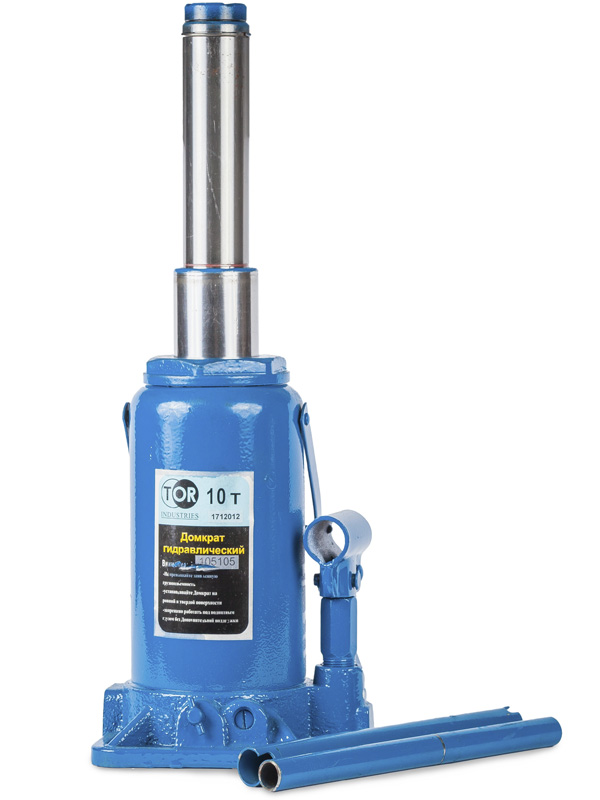 Домкрат гидравлический телескопический TOR ДГТ-32 г/п 32 т, 2 ур 