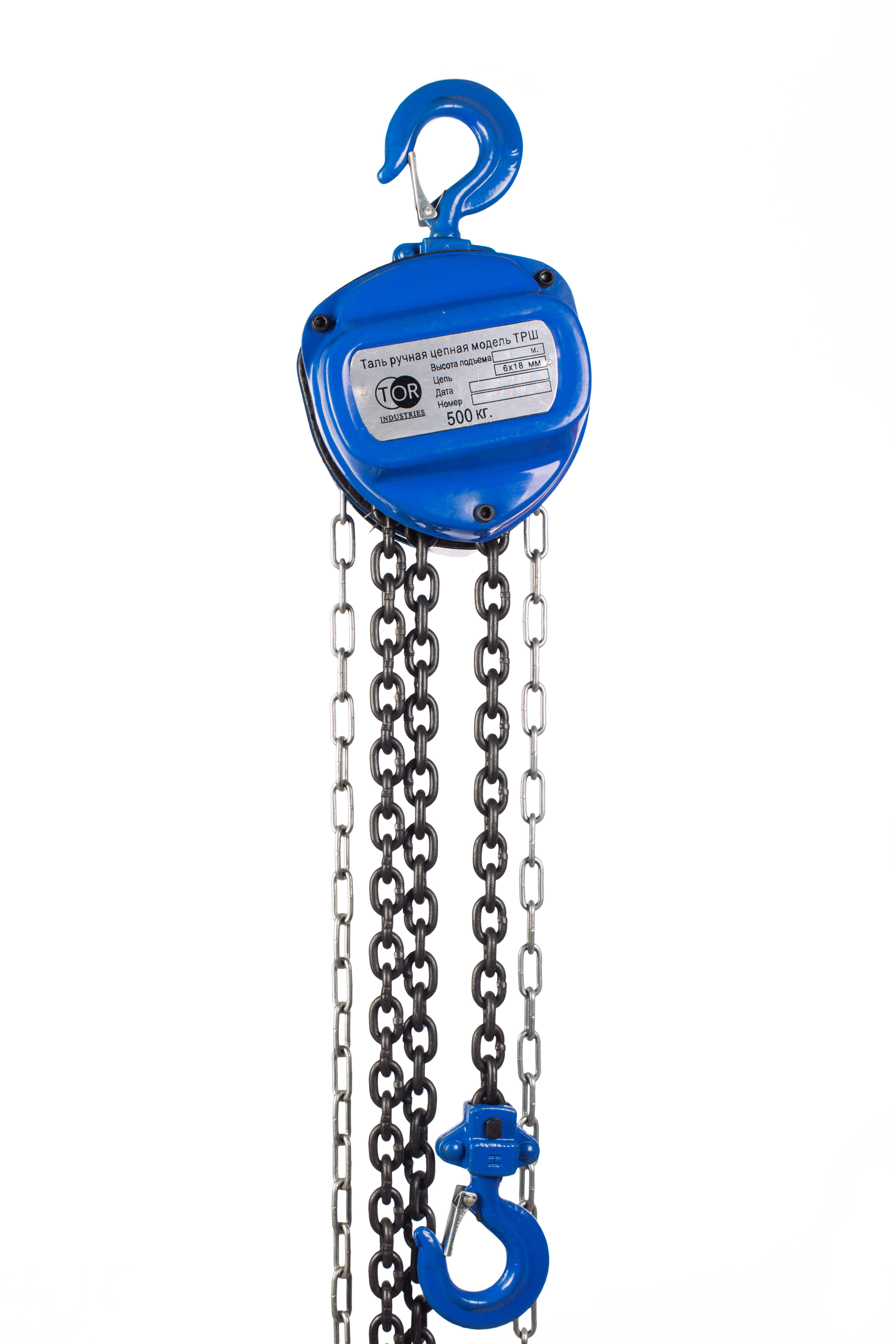 Таль ручная шестеренная TOR ТРШ (C) 0,5ТХ9М (N) 