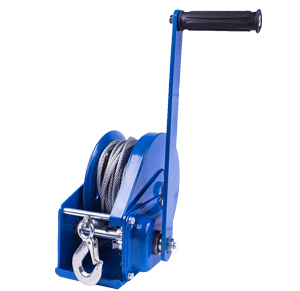 Лебедка ручная TOR ЛБ-1800 (BHW) г/п 0,81 т, длина троса 10 м