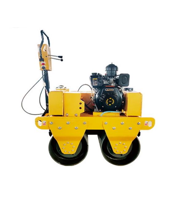 Виброкаток ручной двухвальцовый TOR R300A безиновый