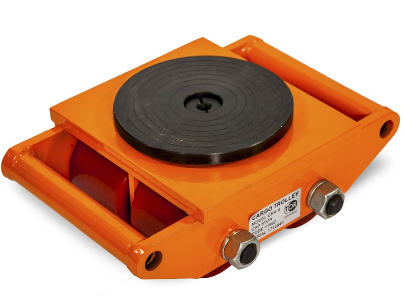 Роликовая платформа поворотная TOR CRA-8 г/п 12 т (N) (без ручки)