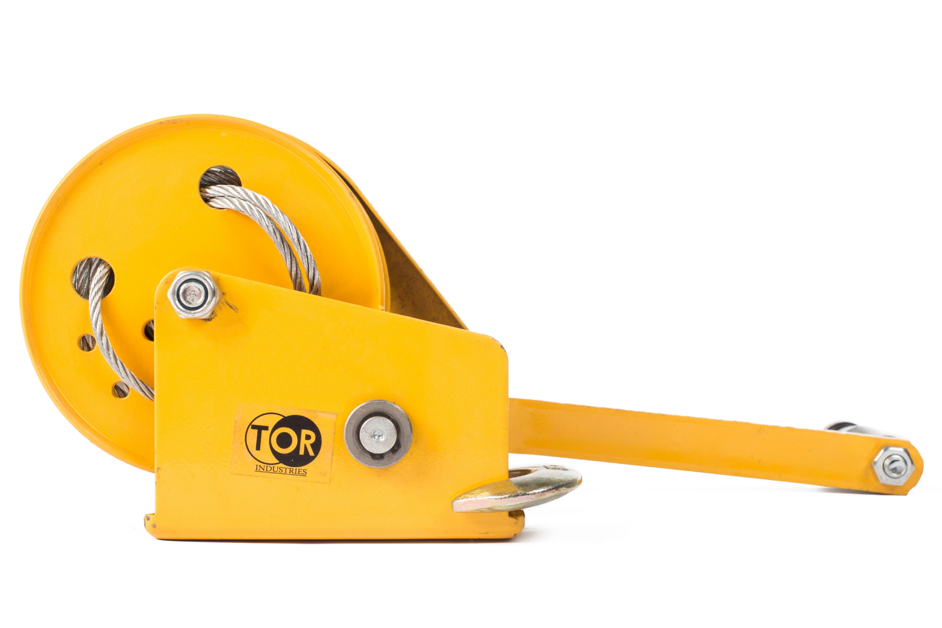 Лебедка ручная TOR ЛБ-1200 (BHW) г/п 0,54 т, длина троса 10 м
