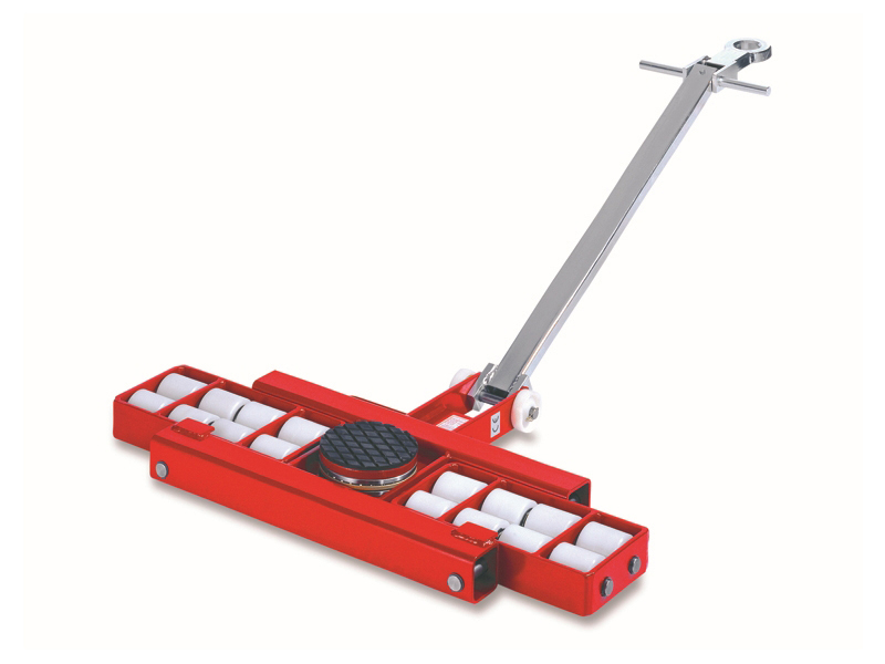 Роликовая платформа поворотная TOR X18 г/п 18тн (с ручкой)