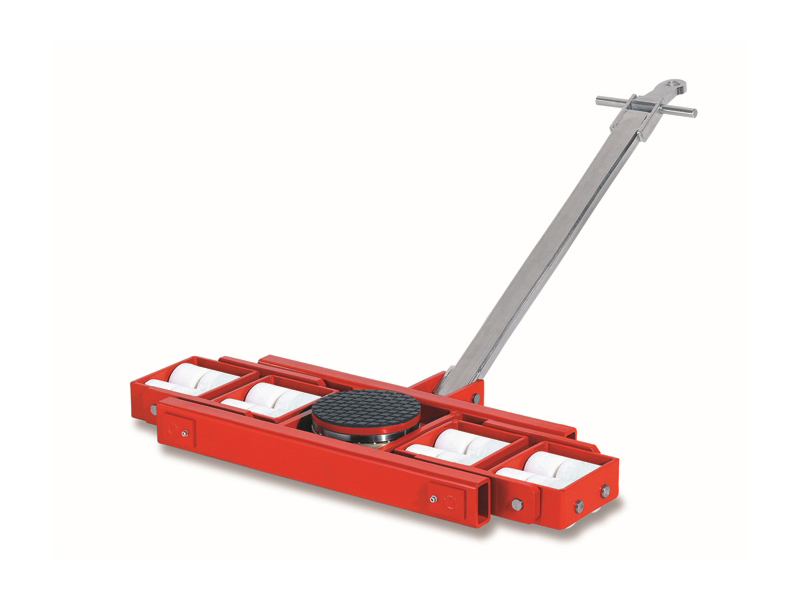 Роликовая платформа поворотная TOR X24 г/п 24тн (с ручкой)