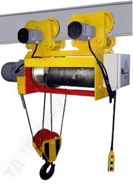 Таль электрическая канатная 6,3 т 18 м Т630-531(18)4О-1ПТО