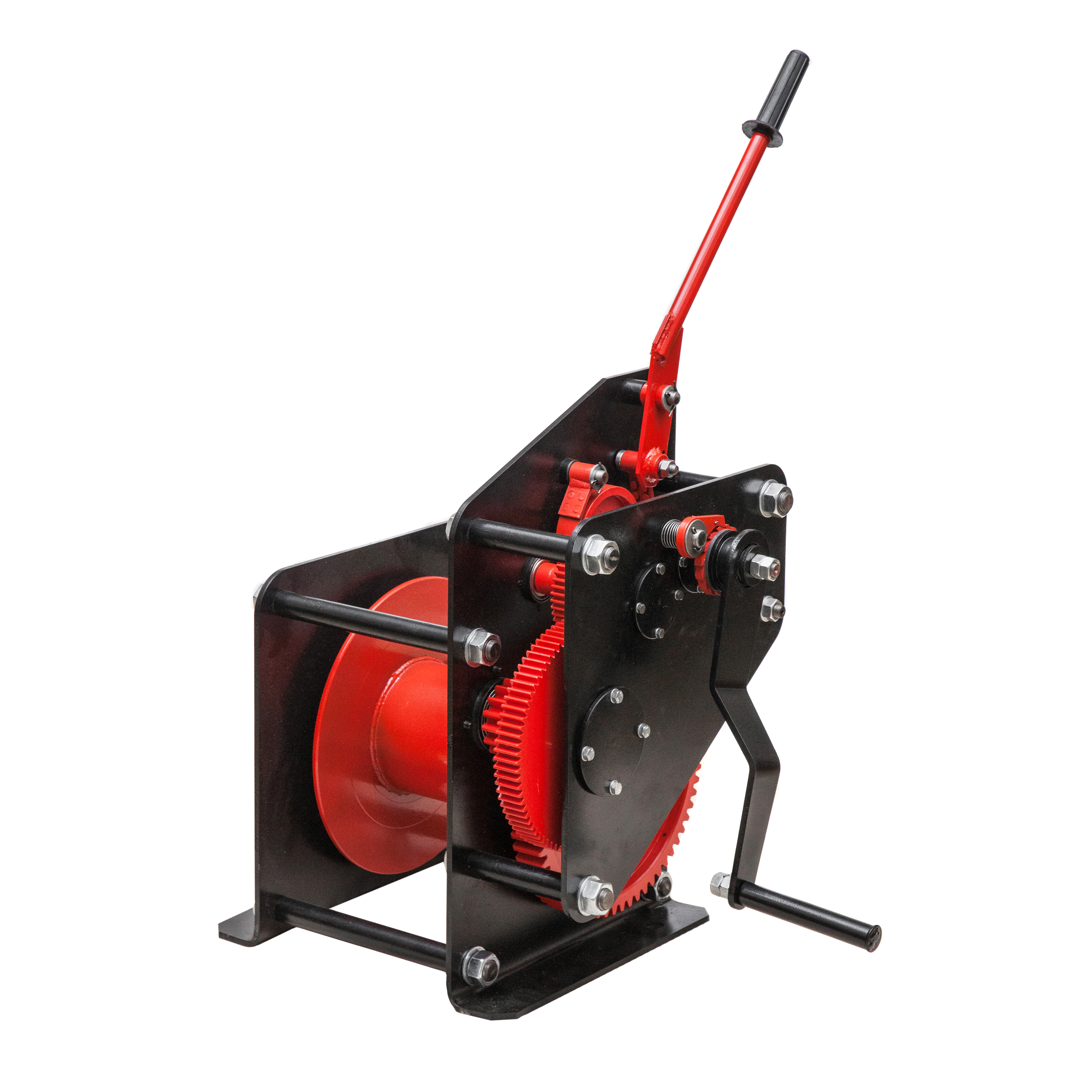 Лебедка барабанная TOR ЛР-2Т г/п 2000 кг H-50 м (без каната)