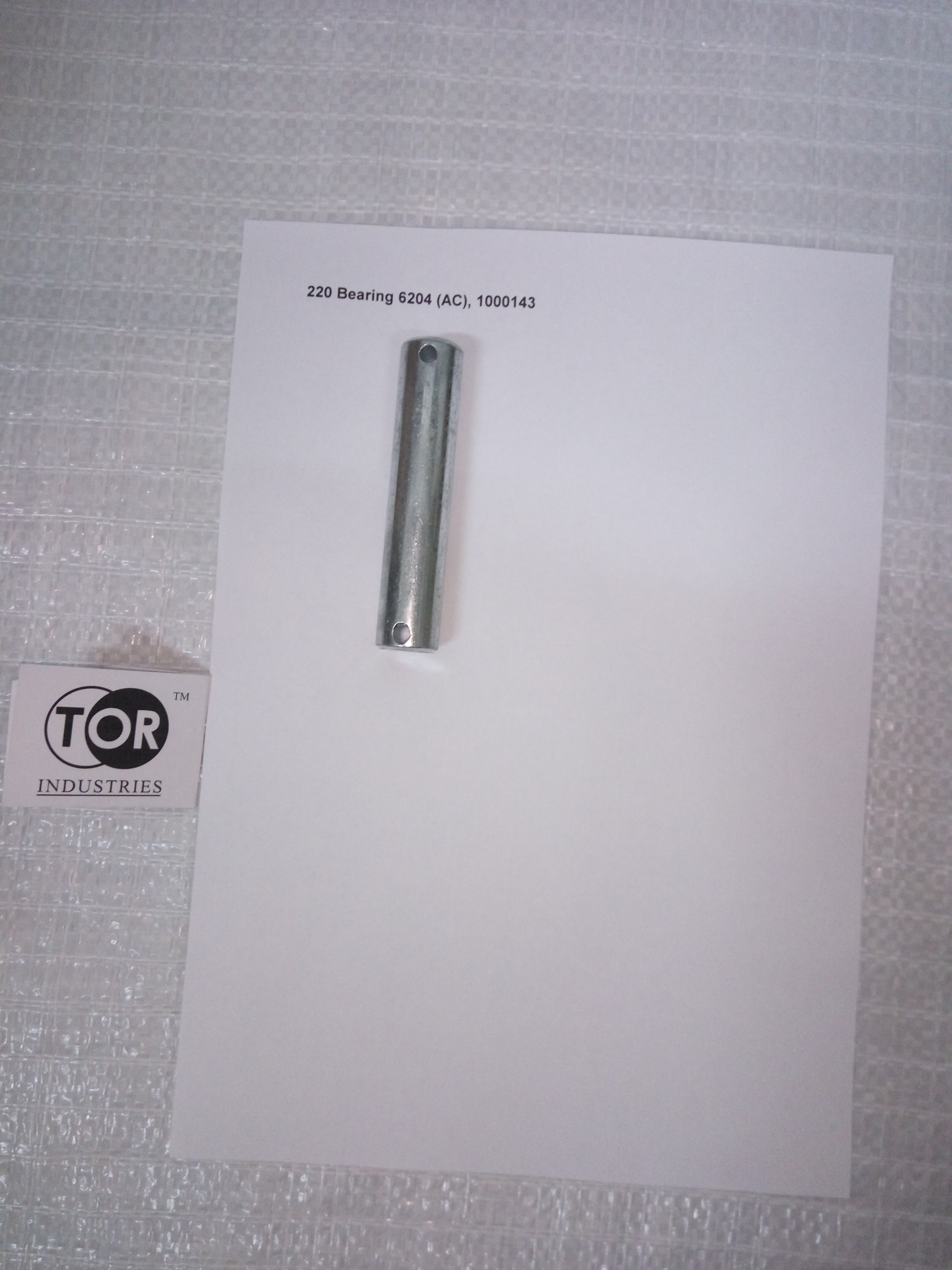 220 Ось переднего колеса (Front wheel axle) (AC/RHP)